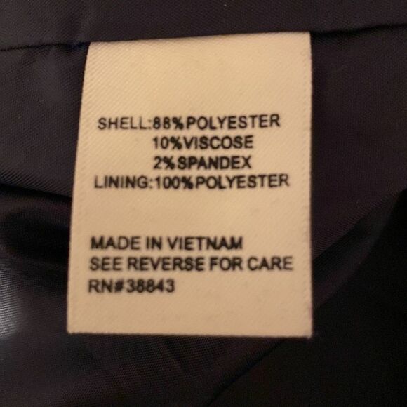 NEW Pea Coat Maralyn & Me Navy Hooded Juniors Size Large - Picture 15 of 16